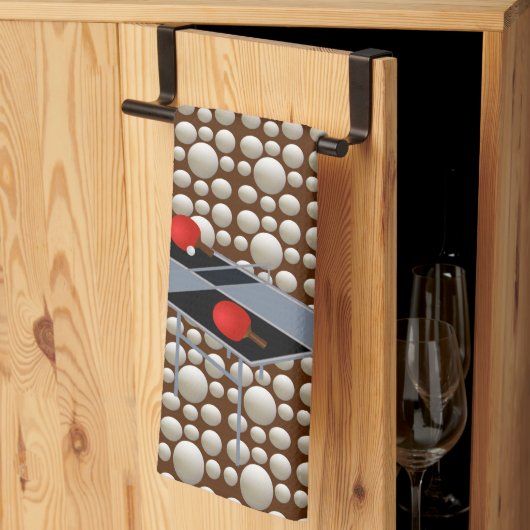 Boules De Ping Pong, Serviette De Plat (Pliage en tiers)