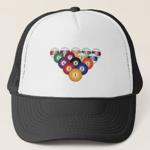 Boules de piscine/billards : Casquettes