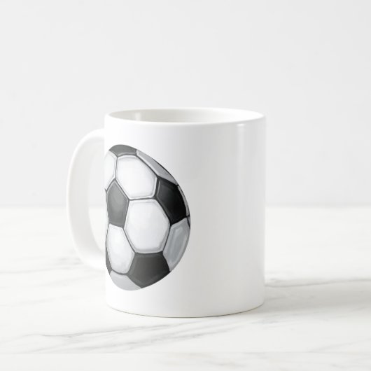 Boules de soccer Mug (Devant gauche)