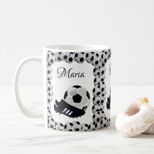 Boules de soccer Mug (Avec donut)