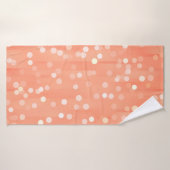 Boules disco dans le noir  (Serviette de bain)