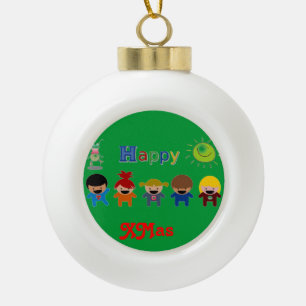 Boules personnalisables ornements de Noël - Cadeau