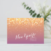 Boules pétillantes de champagne invitation de la f (Debout devant)