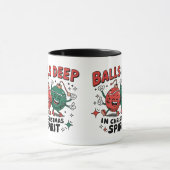 Boules Profond esprit de Noël Mug (Centre)