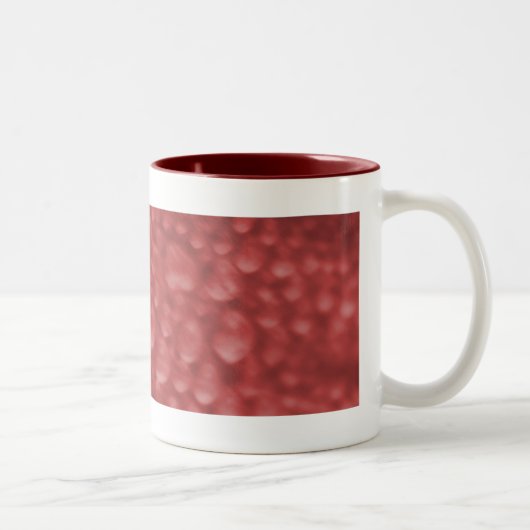Boules rouges Mug (Droit)