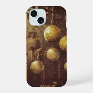 Boules volantes, dans un laboratoire steampunk