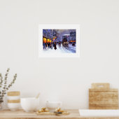 Boulevard de la Madeleine, Winter Fine Art Poster (Keuken)