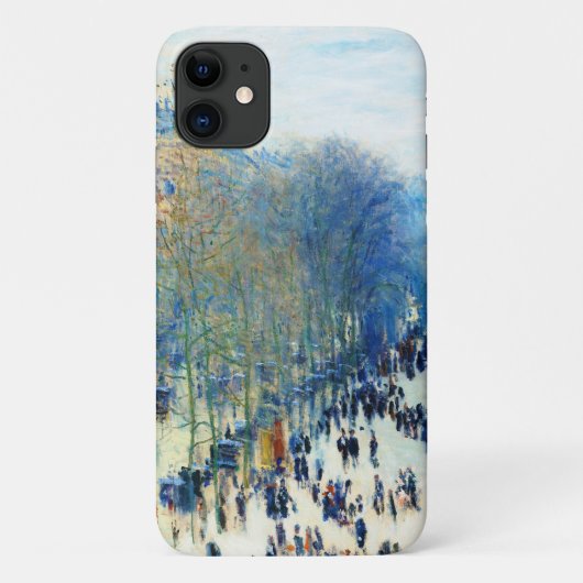 Boulevard des Capucines Claude Monet fine art Case-Mate iPhone Case (Achterkant)