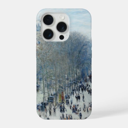 Boulevard des Capucines par Claude Monet (Verso)