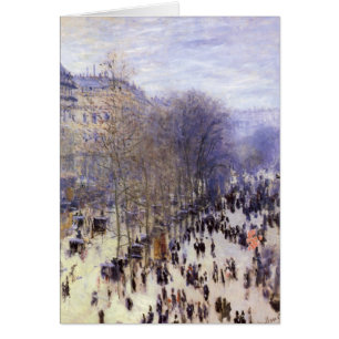 Boulevard des Capucines par Claude Monet, Art nouv