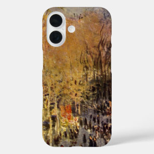 Boulevard des Capucines van Claude Monet, Fijne Ku iPhone 16 Hoesje