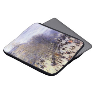 Boulevard des Capucines van Claude Monet, Fijne Ku Laptop Sleeve