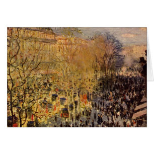 Boulevard des Capucines van Claude Monet, Fine Art