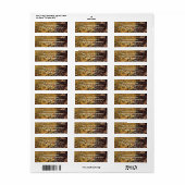 Boulevard des Capucines van Claude Monet, Fine Art Etiket (Full Sheet)