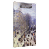 Boulevard des Capucines van Claude Monet, Fine Art Klembord (Rechts)