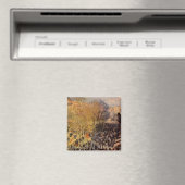 Boulevard des Capucines van Claude Monet, Fine Art Magneet (Insitu (Vaatwasser))
