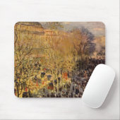 Boulevard des Capucines van Claude Monet, Fine Art Muismat (Met muis)