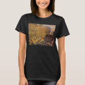 Boulevard des Capucines van Claude Monet, Fine Art T-shirt (Voorkant)
