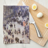Boulevard des Capucines van Claude Monet, Fine Art Theedoek (Quarter Fold)