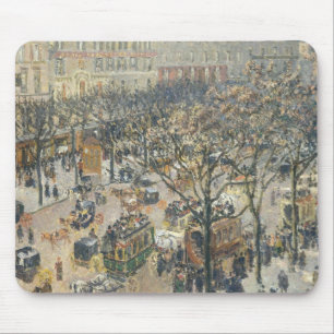 Boulevard des Italiens, Morning, Sunlight, 1897 Muismat