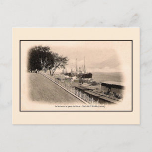 Boulevard en Harbour Trois Rivieres QC Canada Briefkaart
