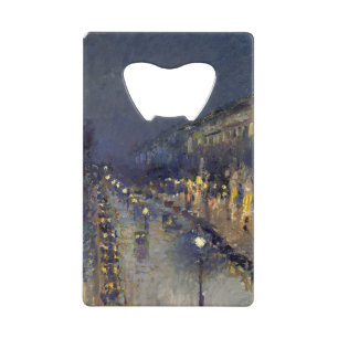Boulevard Montmartre à Night Pissarro