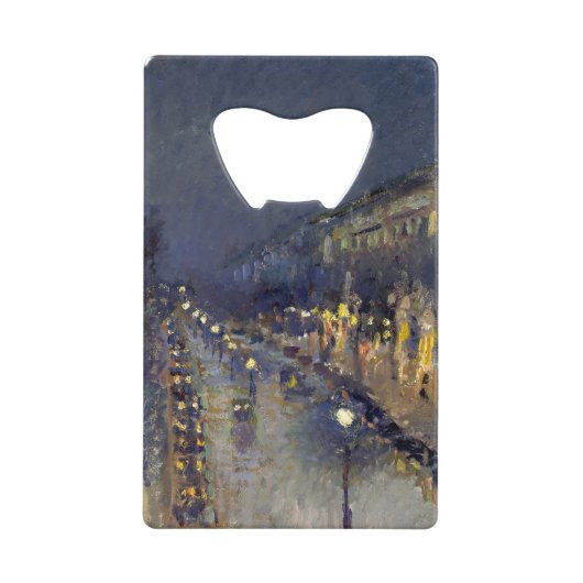 Boulevard Montmartre à Night Pissarro (Devant)