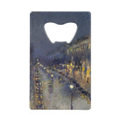 Boulevard Montmartre à Night Pissarro (Dos)