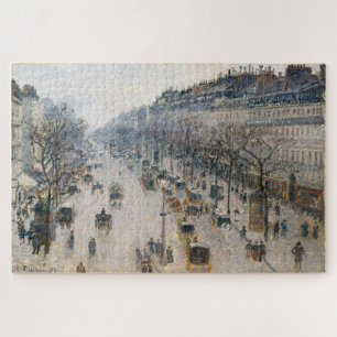 Boulevard Montmartre op een winterochtend - Pissar Legpuzzel