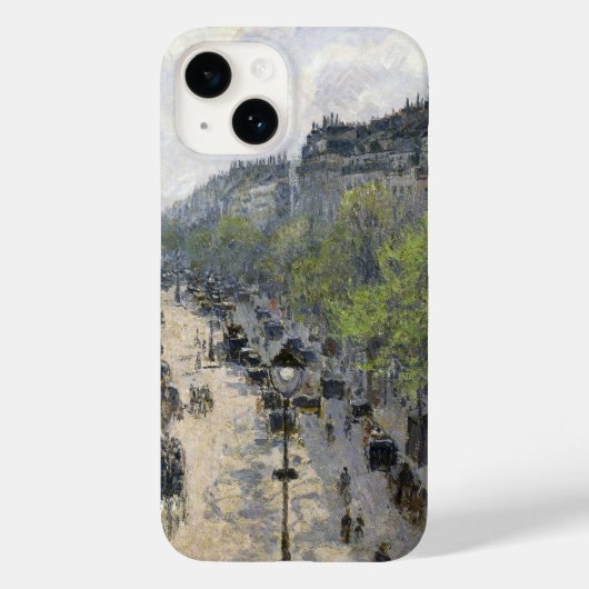Boulevard Montmartre Spring Paris Camille Pissarro Case-Mate iPhone Case (Achterkant)