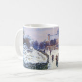 Boulevard Saint Denis Argenteuil door Claude Monet Koffiemok (Voorkant links)