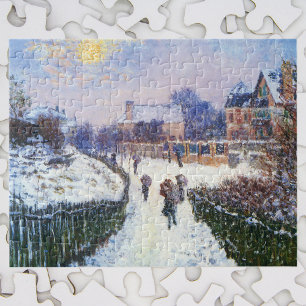 Boulevard Saint Denis Argenteuil door Claude Monet Legpuzzel