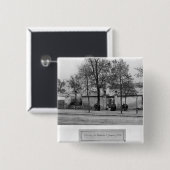 Boulevard Saint-Jacques Vierkante Button 5,1 Cm (Voorkant /achterkant)