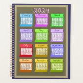 Boulons de police de structure - Calendrier 2024 (Devant)