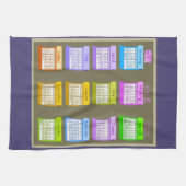 Boulons de Tissu torchon de cuisine 2018 serviette (Horizontal)