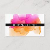 Boulot d'aquarelle moderne | Carte de rendez-vous (Devant)