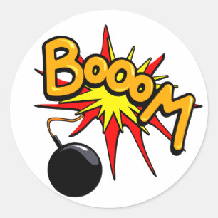 Boum ! Autocollant