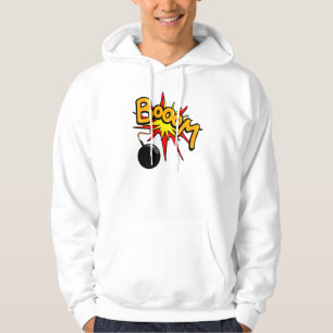 Boum ! Sweat - shirt à capuche, drôle d'illustrati