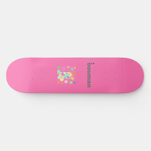 bouman167 vriendelijke regenboog#7 skateboard (Horizontaal)