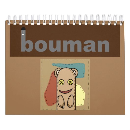 bouman stuffed toy series kalender (Hoes)