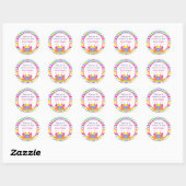 Bounce House Anniversaire Fête Favoriser Stickers (Feuille)