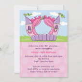 Bounce House Invitations : Princess Birthday Party (Devant)
