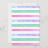 Bounce House Jump Birthday Uitnodigingen voor meis (Achterkant)