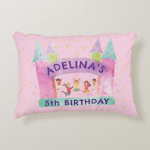 Bounce House Jump Spelen Gymnastiek Kinderen Verja Accent Kussen