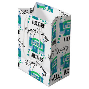 Bounce House Jumping Castle Verjaardagsnaam Kinder Medium Cadeauzakje