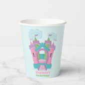 Bounce House Party Papieren Bekers (Achterkant)