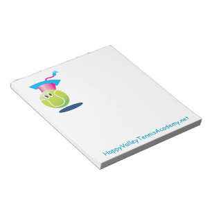 Bouncee™ glimlachend tennis ball_student van het notitieblok