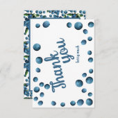 Bouncing Blueberry Merci notes (Devant / Derrière)