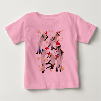 Bouncing Bunch of Kerstmis Kat Shirt