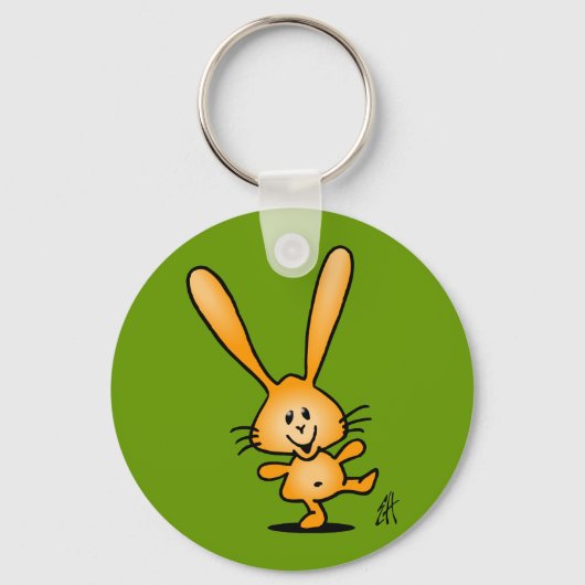 Bouncing Bunny Sleutelhanger (Voorkant)